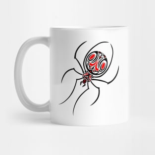 Tattoo / Tribal Art Spider Mug